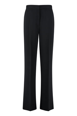 Twill tailored trousers-0